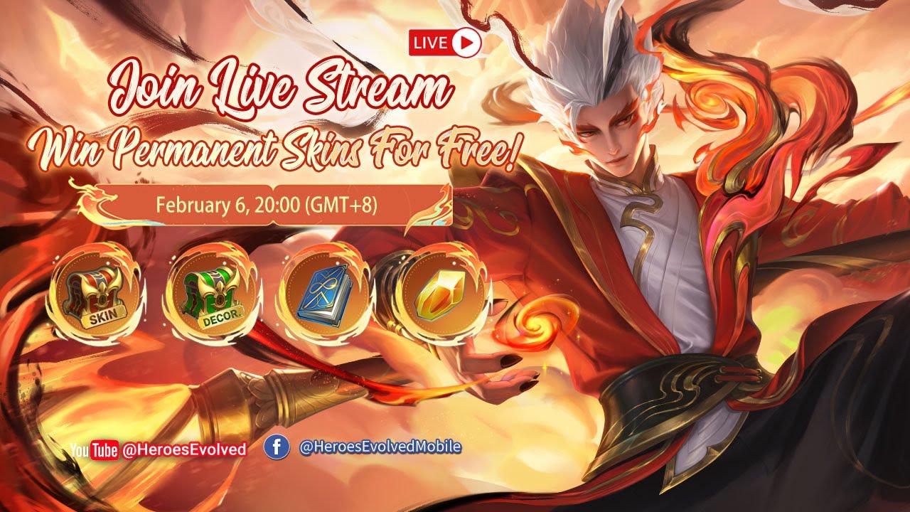 Heroes Evolved Live Stream - Scorching Executor for Sun Wukong