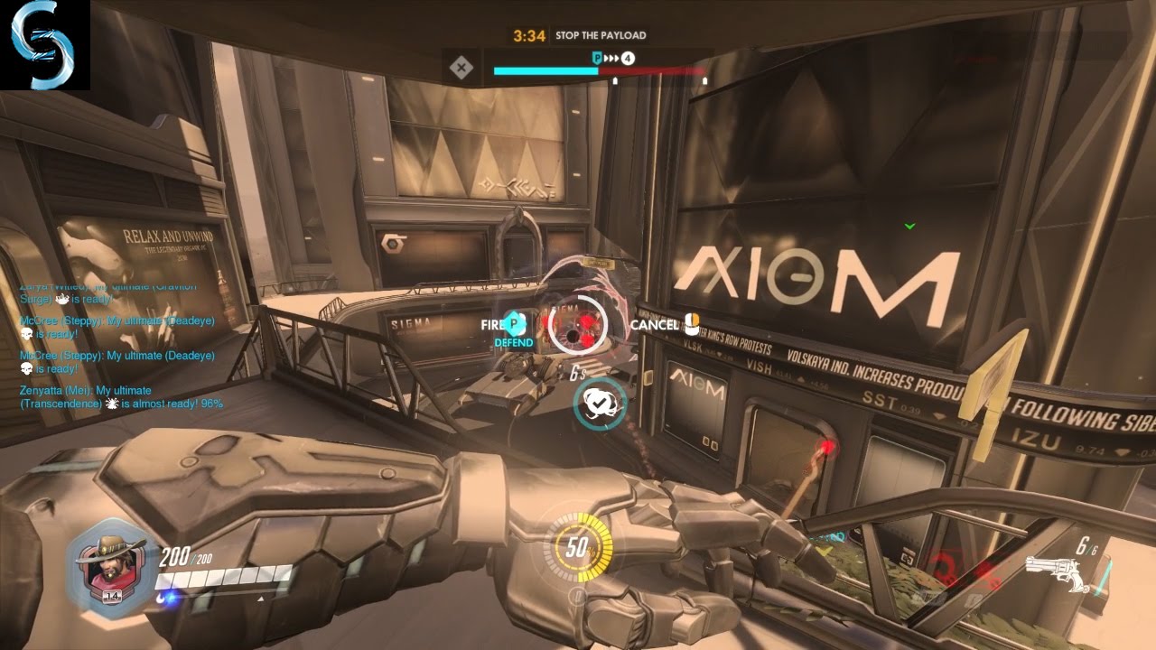 Overwatch Gameplay! Mccree Spotlight - Flashbang BOOM