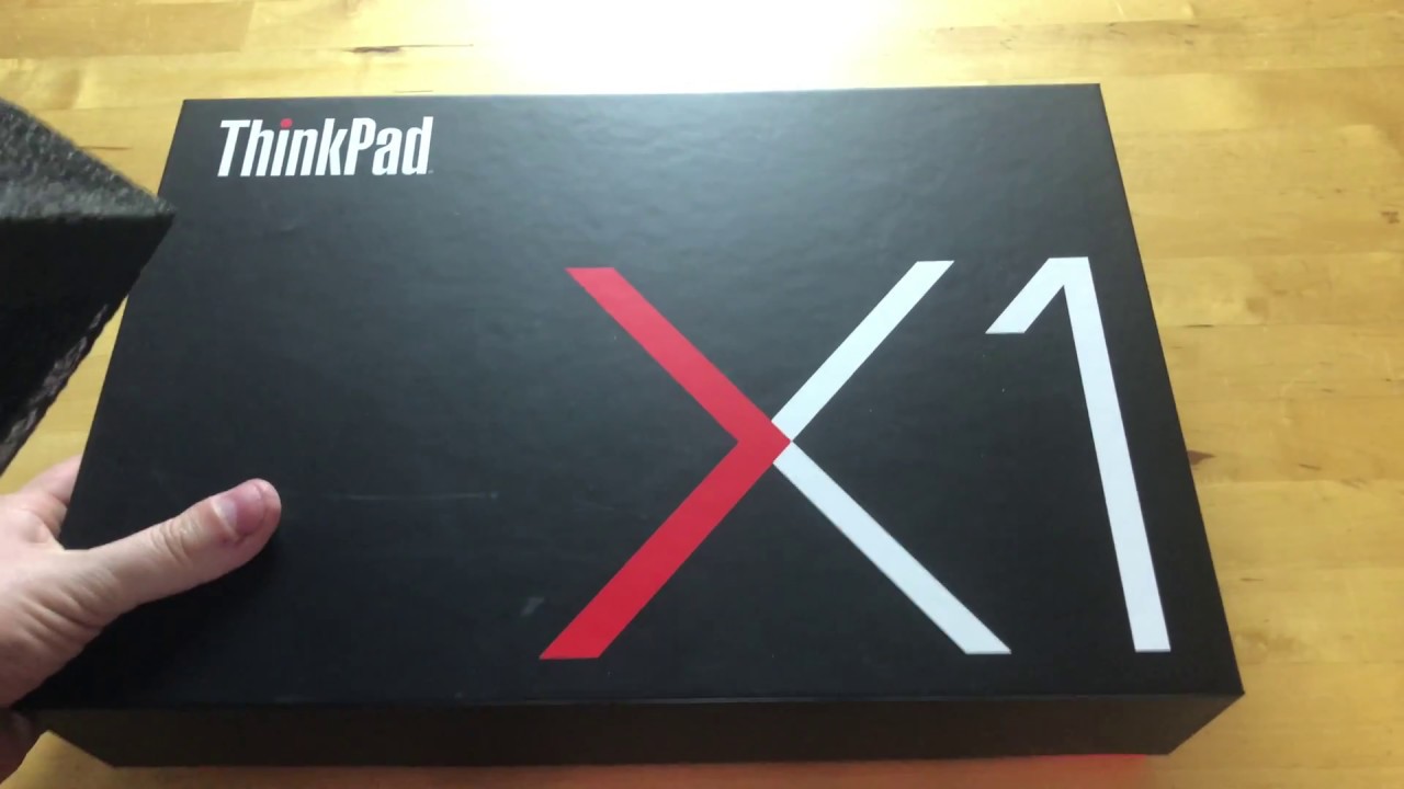 Lenovo ThinkPad X1 Yoga 3rd gen unboxing