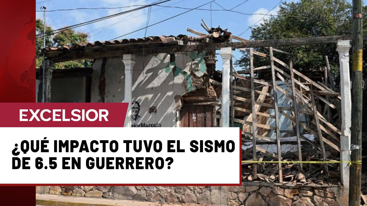 Sismo de 6.5 afecta a turistas y población en Guerrero