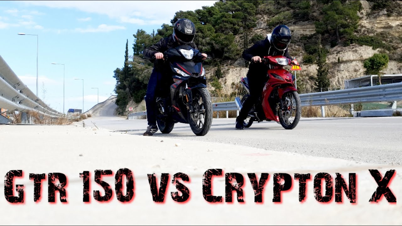 Honda GTR 150 VS Yamaha crypton X 135
