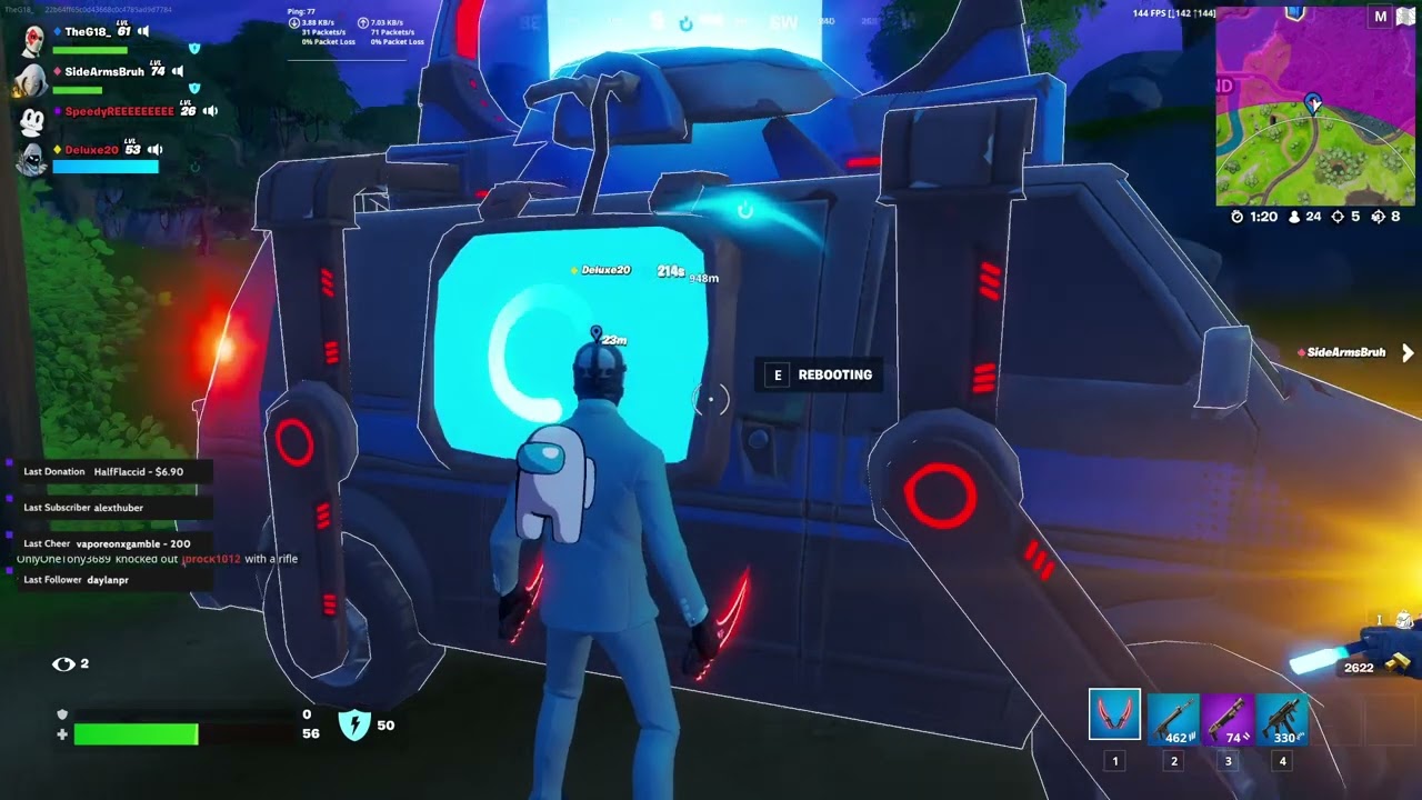 THE DONG GOES OFF WITH CLUTCH ENDING (FORTNITE ZERO BUILD SQUADS)
