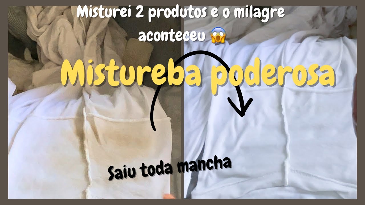 Como tirar mancha de desodorante da camisa branca