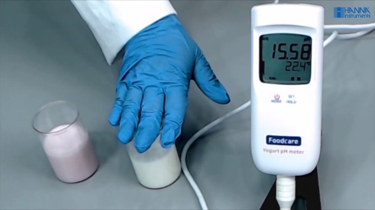 Mida el pH en yogurt fácil y rápido