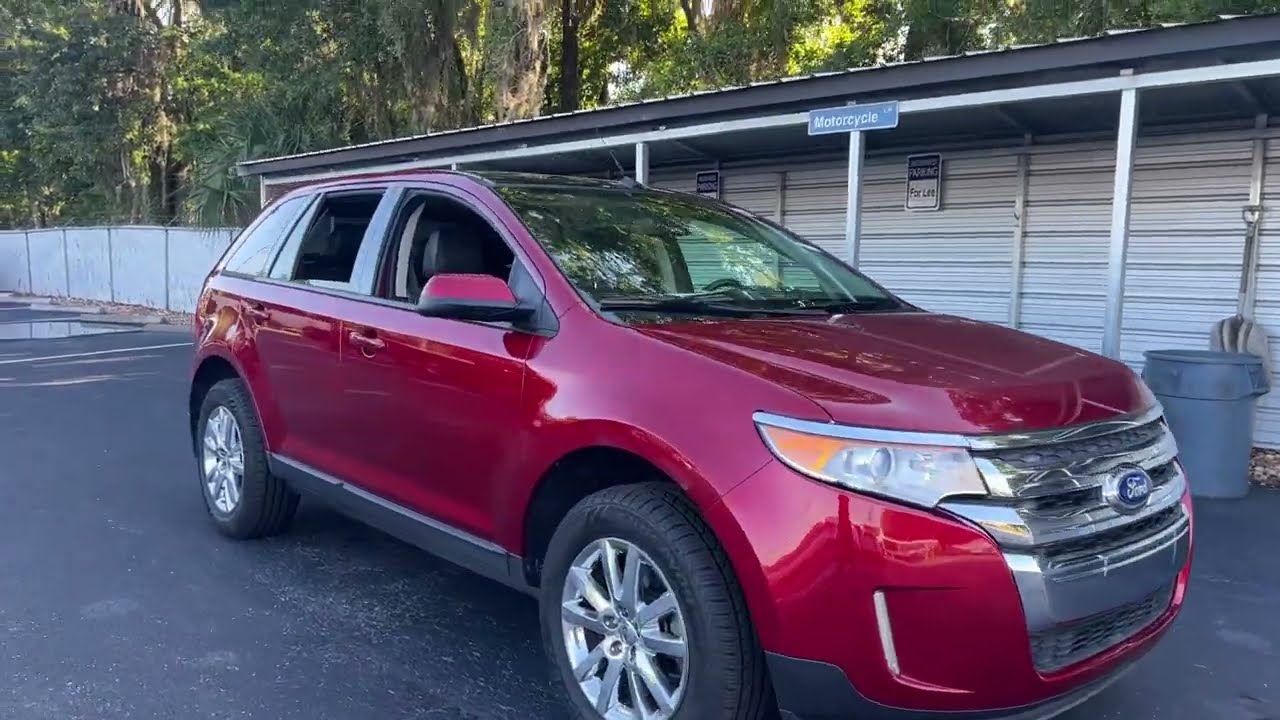 2013 Ford Edge SEL SUV Red