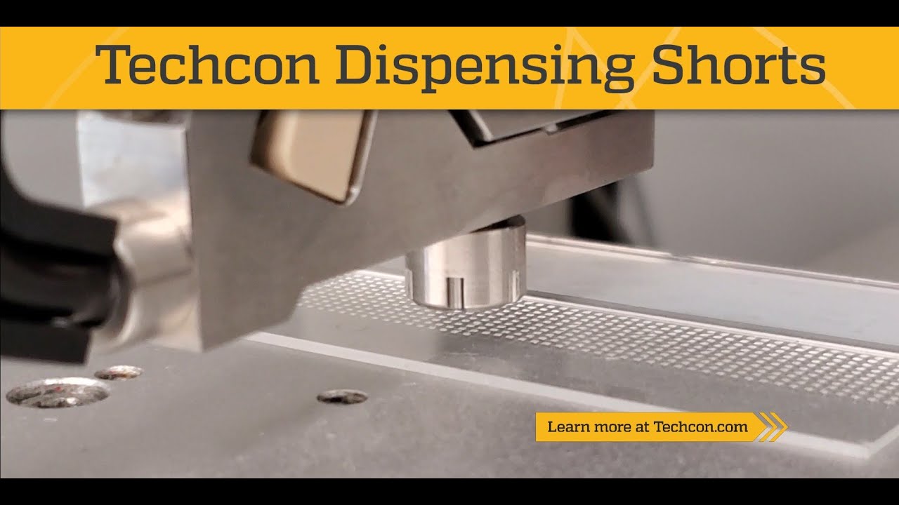 TS9800 Jet Valve dispensing in Single Burst Mode