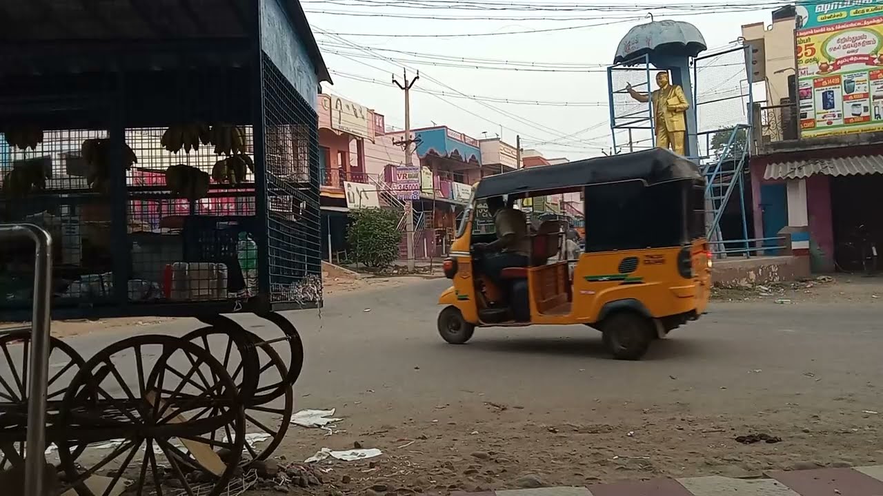 Waiting in busstand 