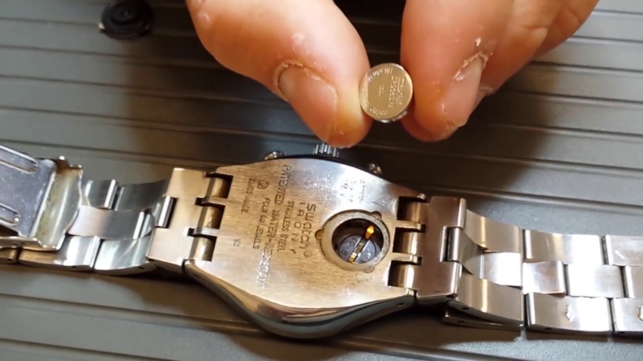 Come si cambia una batteria ad un orologio Swatch