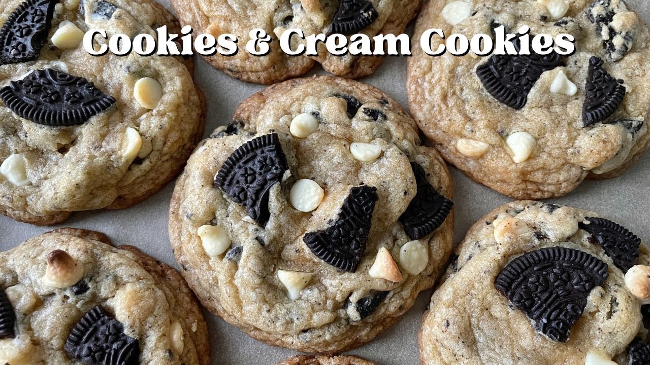 Cookies & Cream Cookies | Crispy Edges, Chewy Center