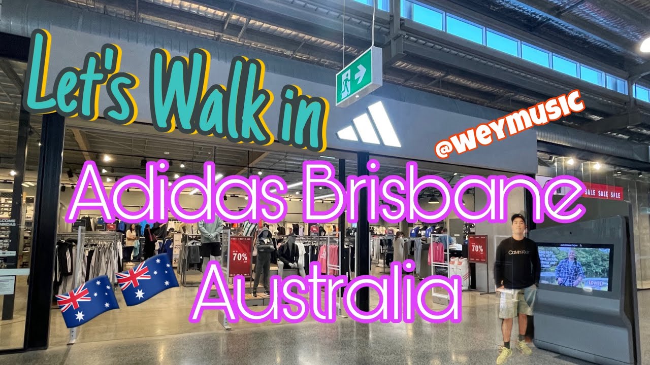 Let&rsquo;s Walk Walking tour @ADIDAS @DFO Brisbane Australia #australia #brisbane #adidas