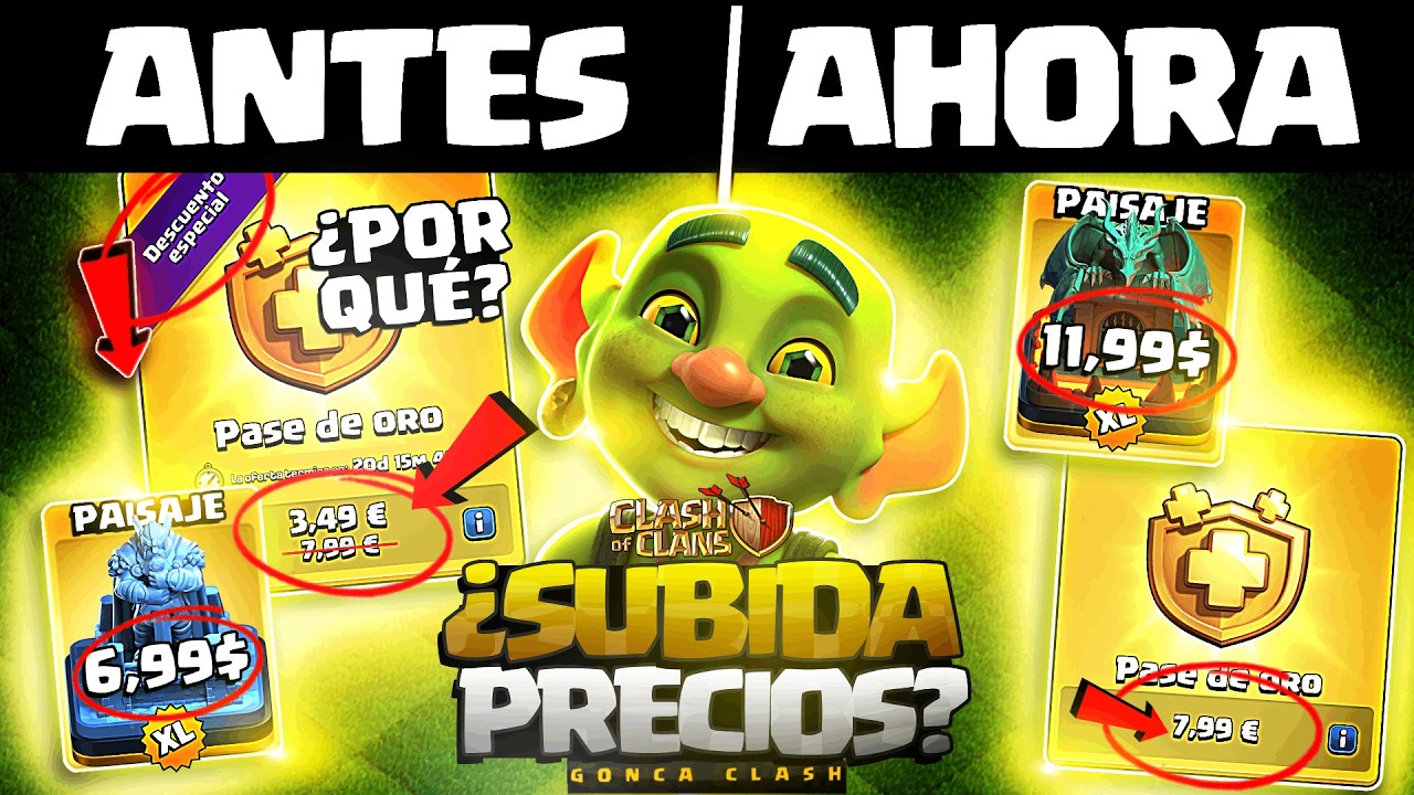 🚨 POLÉMICA: SUBIDA BRUTAL en los PRECIOS de la STORE SIN AVISO… ¿QUÉ HA PASADO? | Clash of Clans