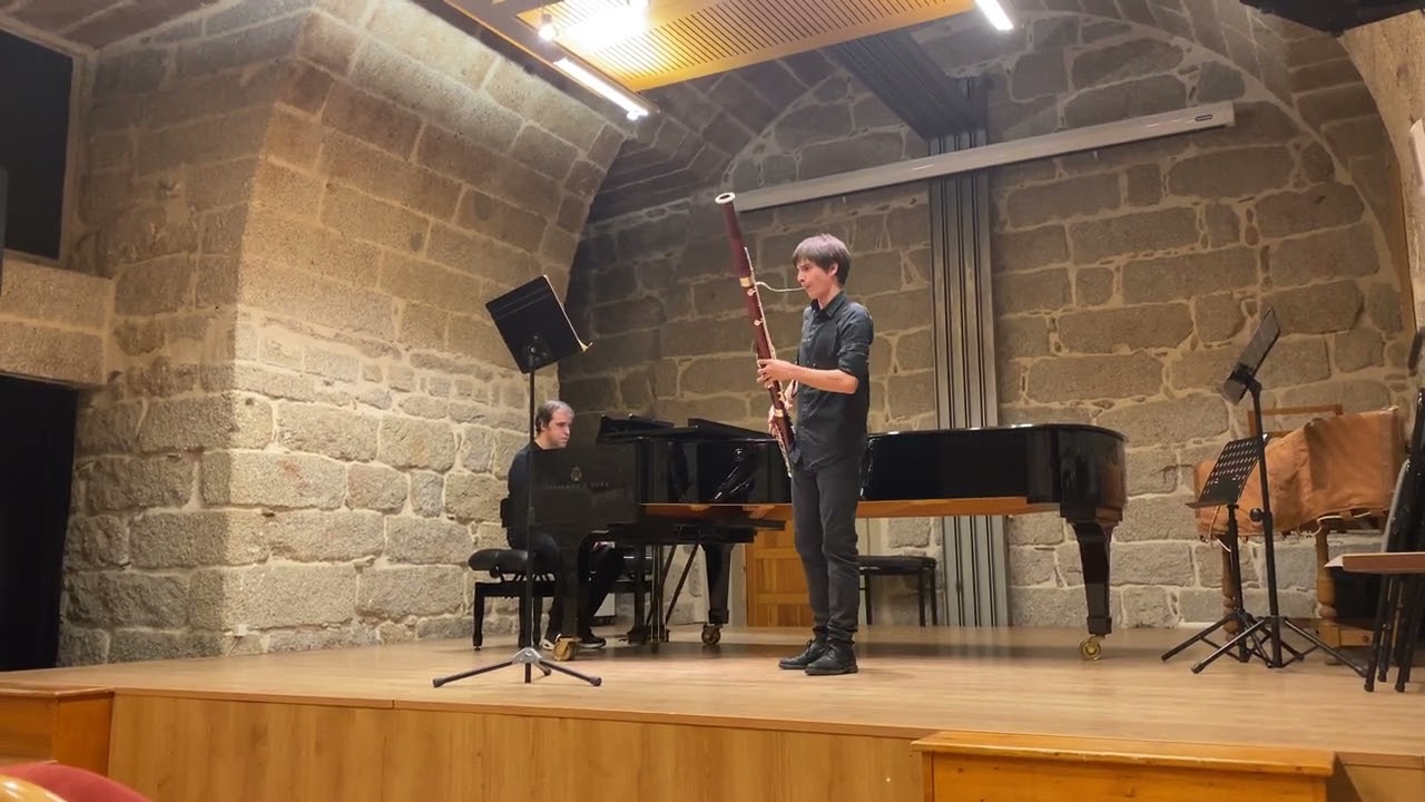 Concierto Fagot Wolfgang Amadeus Mozart si bemol  mayor K191/186e Rodrigo Aranda