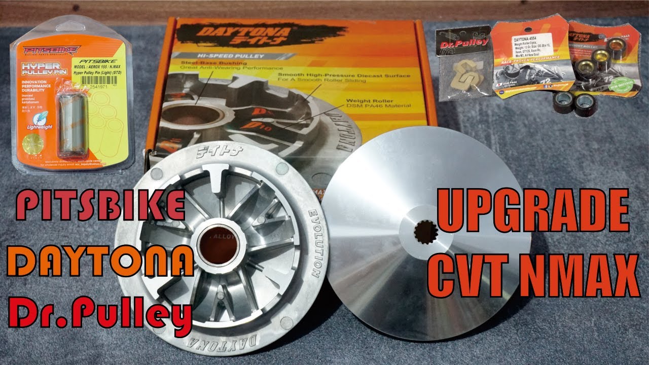 Upgrade CVT Nmax Harian Touring - Part Daytona dan Pitsbike