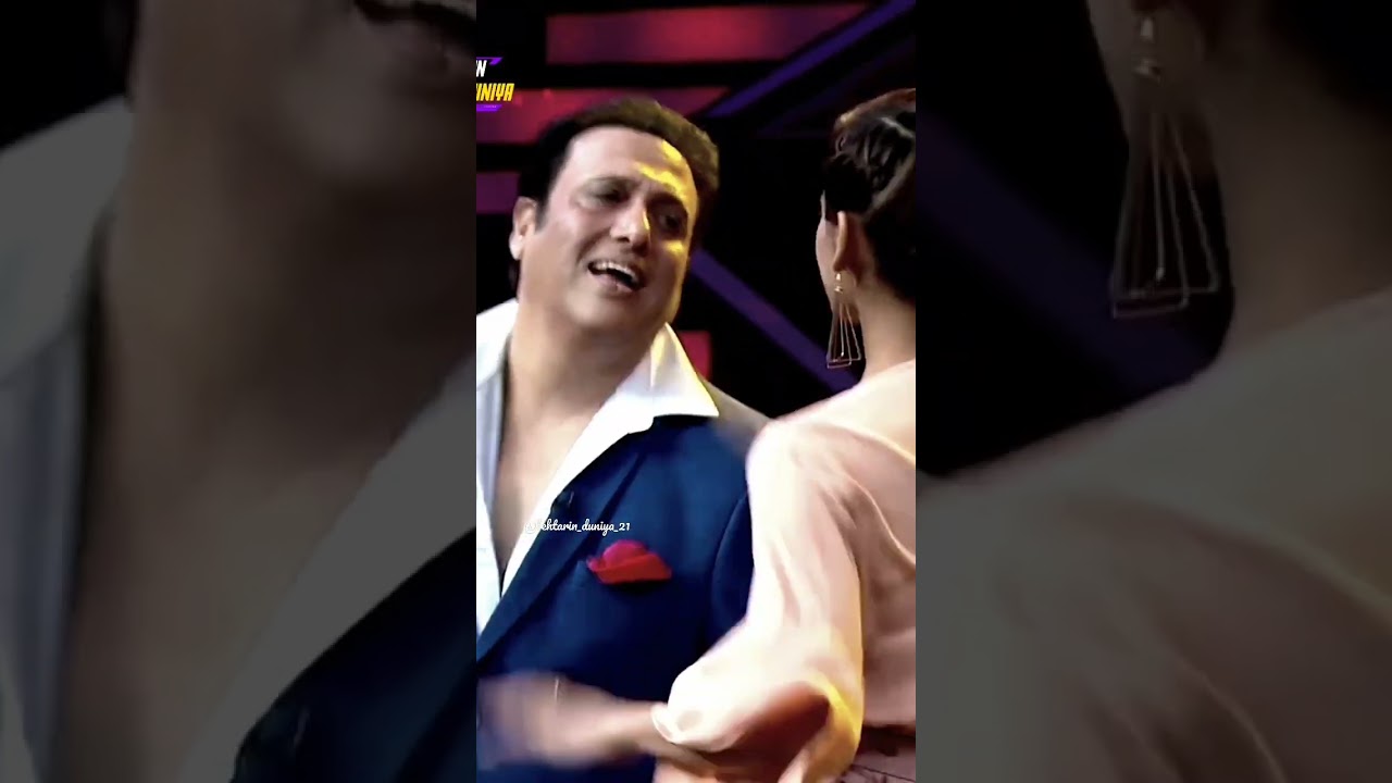 Husna Hai Suhana ❤️ Govinda And Shakti Mohan Dance 🥰 WhatsApp Status Full Screen 4k 🎧 #shorts
