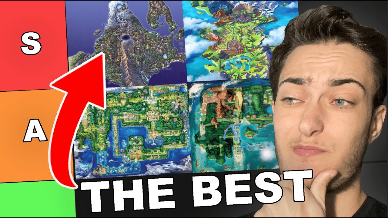 What is the Best Pokemon Region??? Pokemon Tier List Ranked Worst to Best