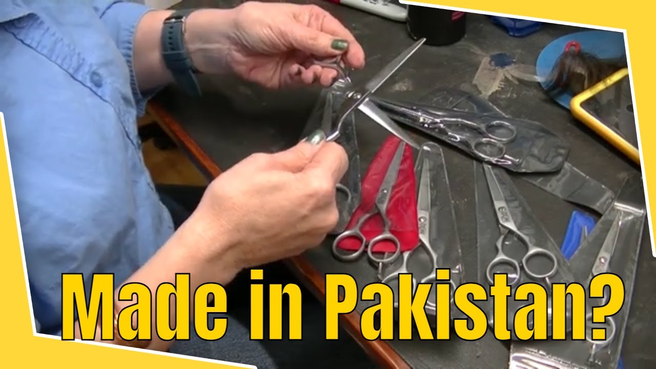 A Look at Pakistan Made and Sharpened Shears | Bonika Shears