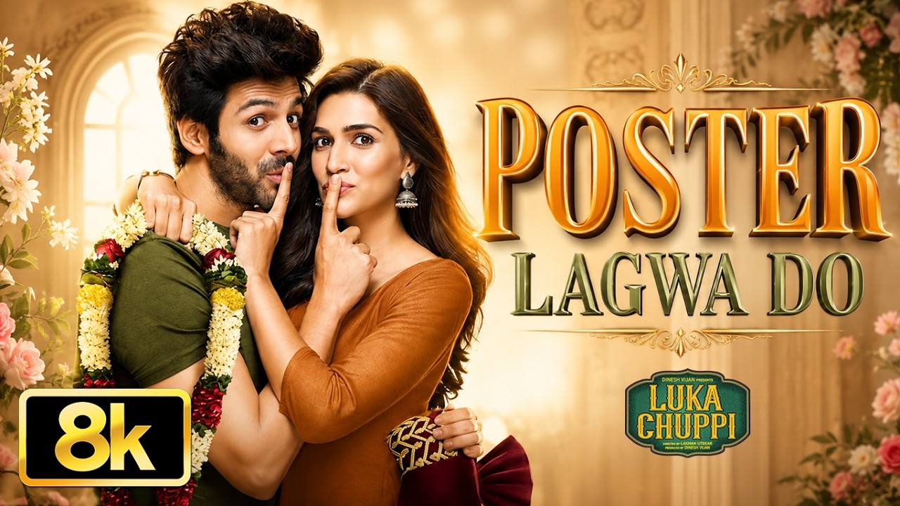 Poster Lagwa Do 8K Video | Luka Chuppi | Kartik Aaryan | Kriti Sanon | Mika Singh, Sunanda Sharma
