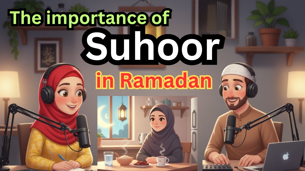 The importance of Suhoor | English Speaking Practice | Ramadan Motivation