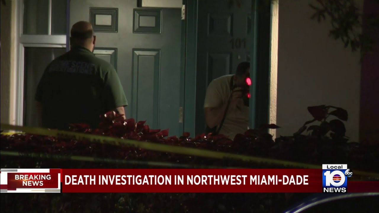 Death investigation underway in northwest Miami-Dade