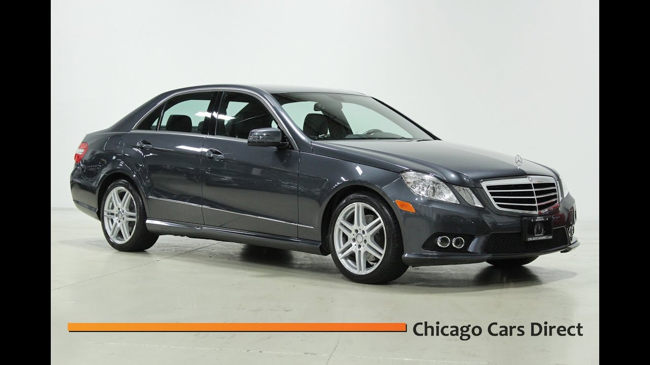 Компания Chicago Cars Direct представляет этот Mercedes-Benz E350 4Matic Sport 2010 года выпуска ...