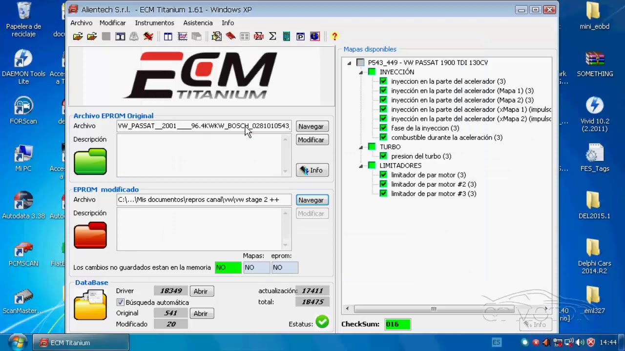 repro ecm/como hacer una repro/ parte 1