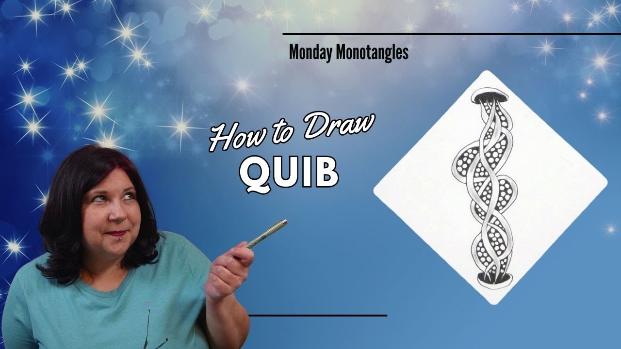 Create Amazing Designs With Quib | Zentangle Pattern