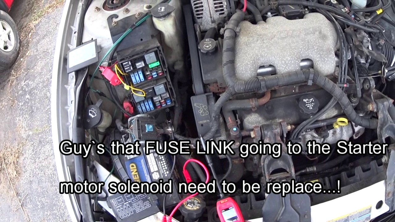 2004 Chevy Impala Engine Won`t Start  60 amp open fuse