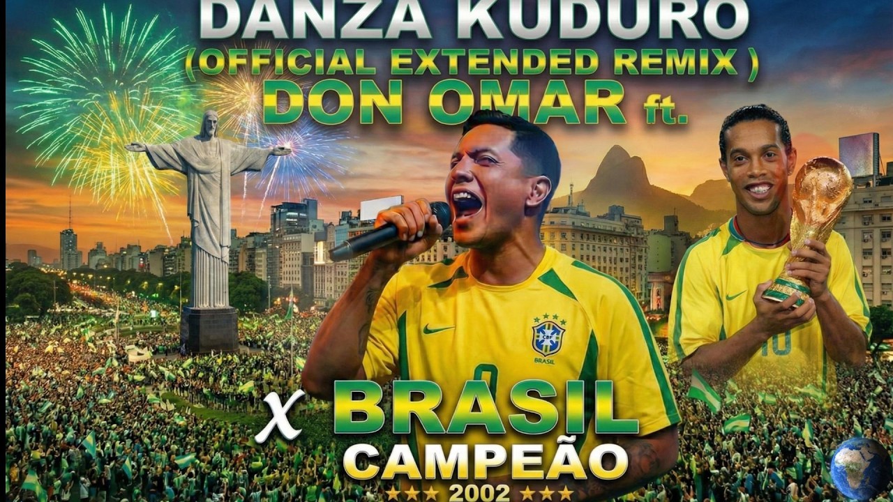 Danza Kuduro (Official Extended Remix)-Don Omar ft. Lucenzo |Global Party Brasil Campeão By Meshlink