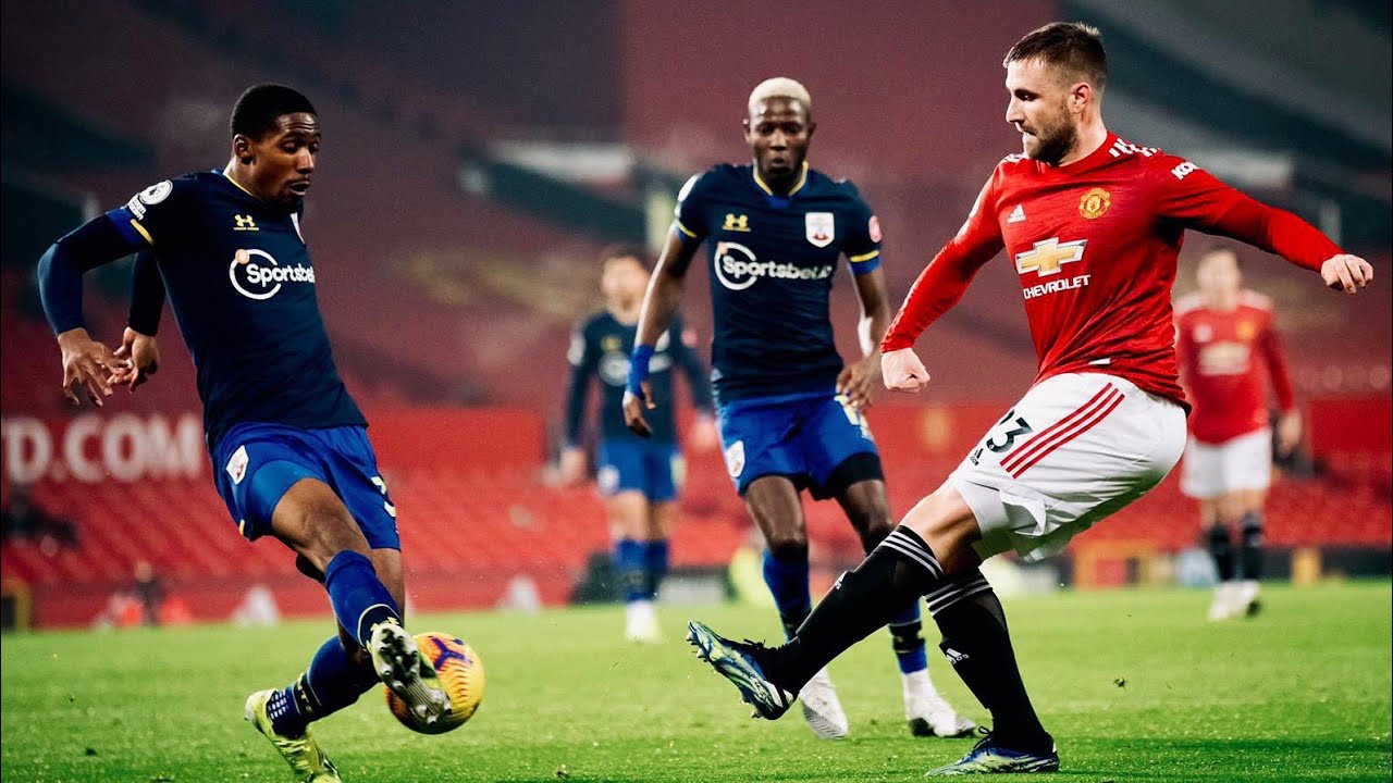 Luke Shaw - February's POTM - Defensive skills, Assists and Highlights (2021)