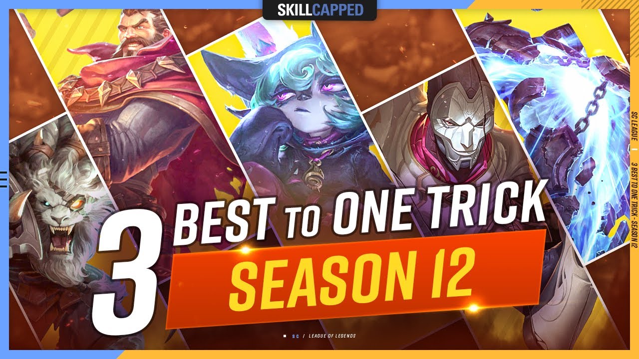 3 BEST CHAMPIONS To ONE TRICK For EVERY Role In Season 12! - League of Legends