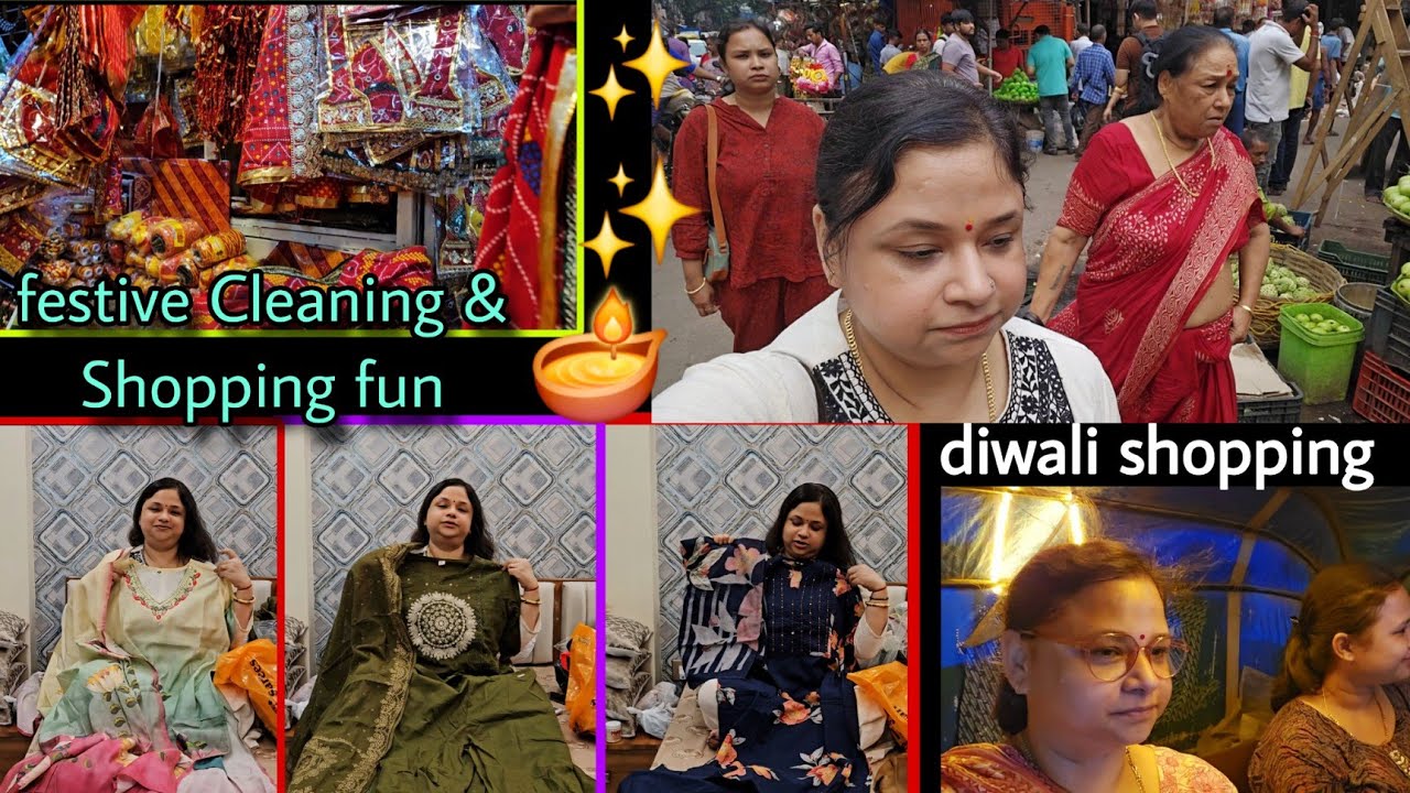 चमक गया मेरा Sofa इस Trick se✨️👌festive Cleaning & Shopping fun🪔