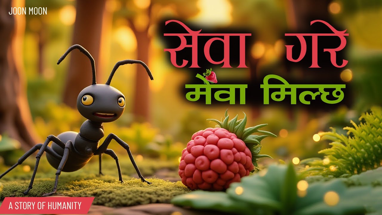 मेहेनती कमिला _Bed time stories #joonmoon⭐#nepalistoryteller #moralstories