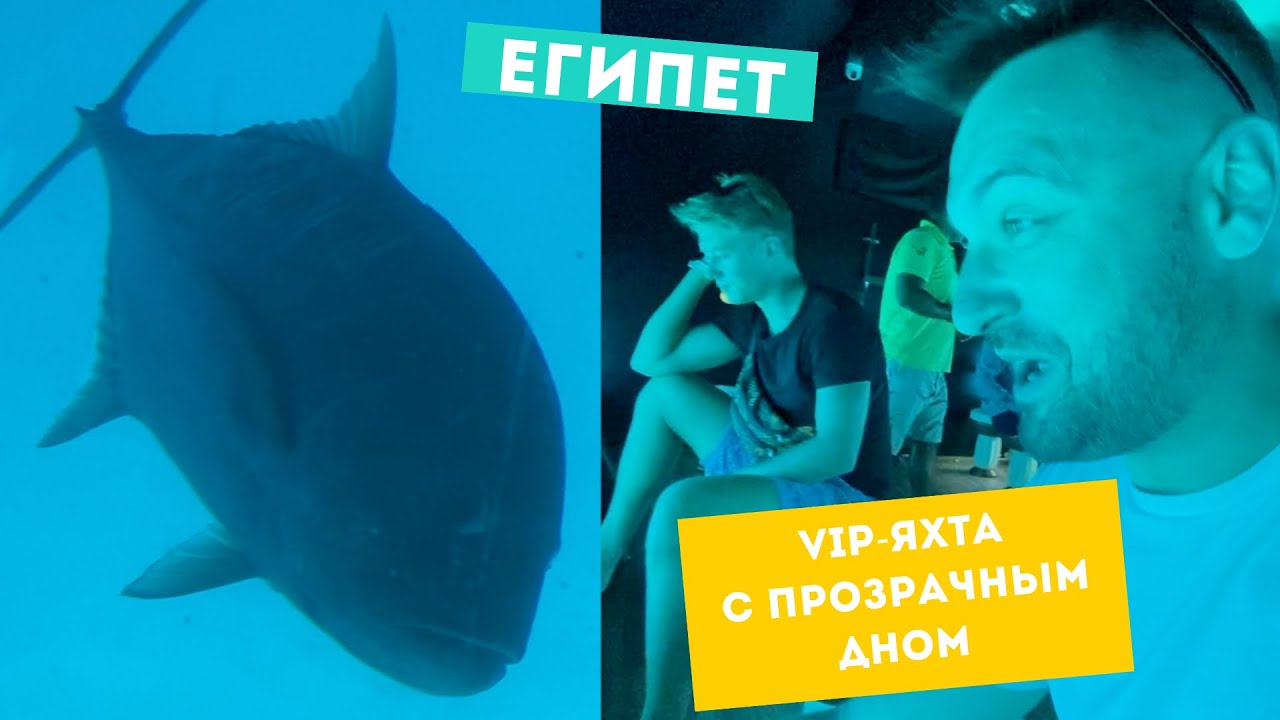 Египет - Марса Алам. Круиз на VIP-яхте с прозрачным дном - Нефертари. Порт Галиб