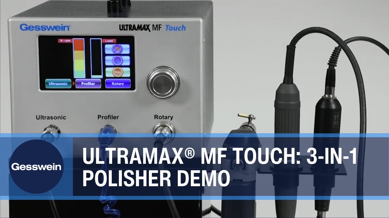 Demonstration of the Ultramax MF TOUCH 3-in-1 Polishing System