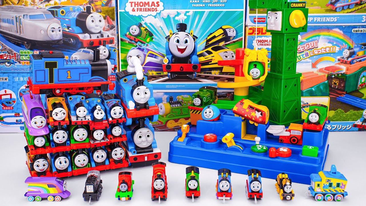 Secret Unboxing Thomas & Friends Biggest Friend Thomas Pull-Along Train Toys | ASMR Toys Review