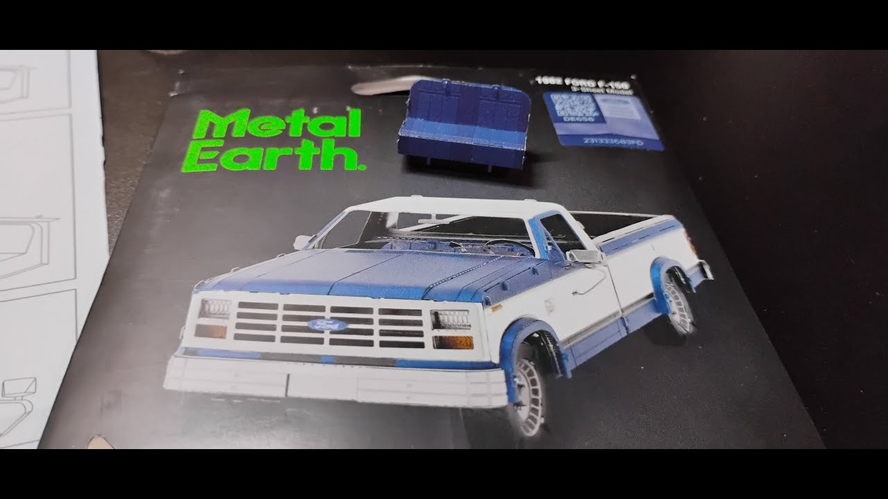 1982 F-150 Metal Earth model pt:1