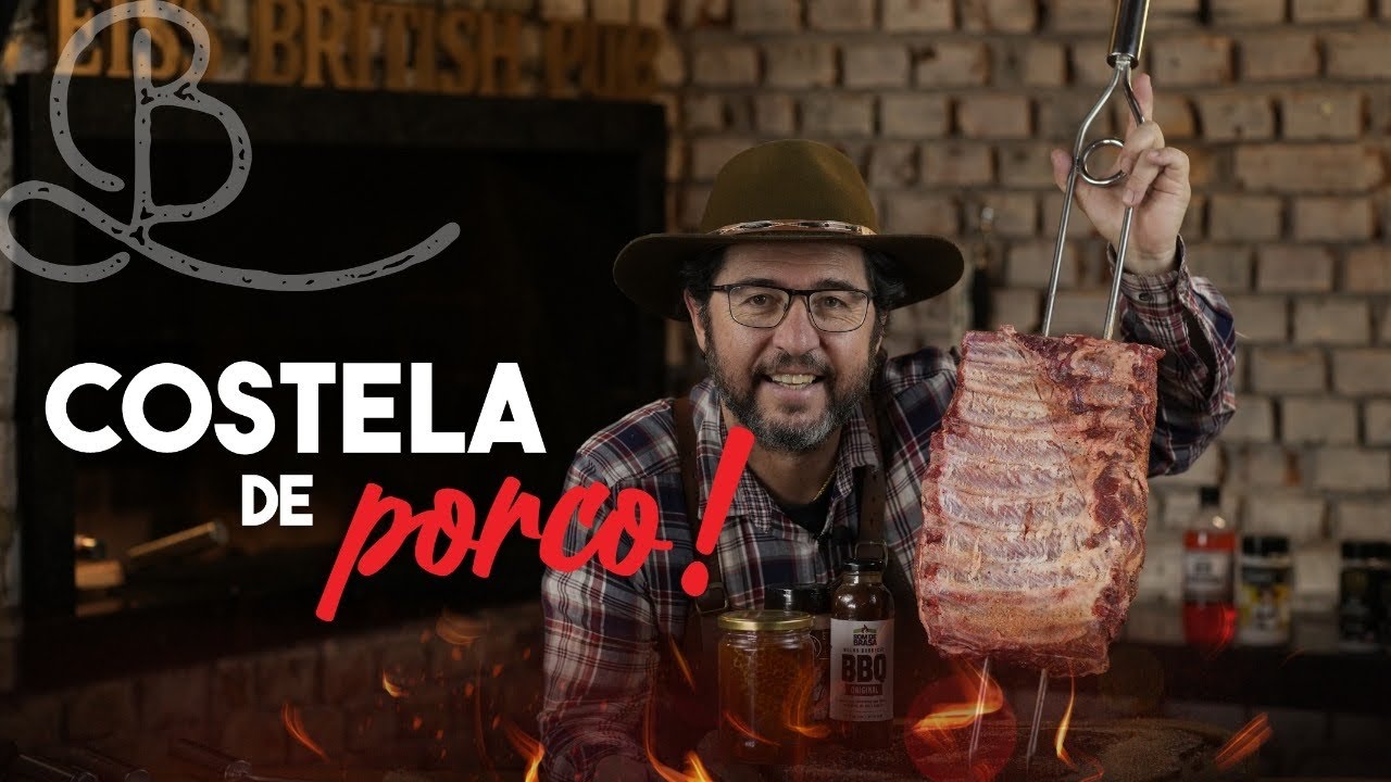 COSTELA DE PORCO NO MOLHO DE MEL E BARBECUE