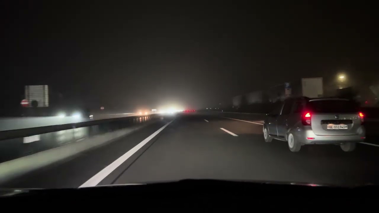 Foggy Monday Drive from Lucerne to Zurich 4K. 19.01.2025 - Enjoy and Relax #4k #enjoy #relaxing 