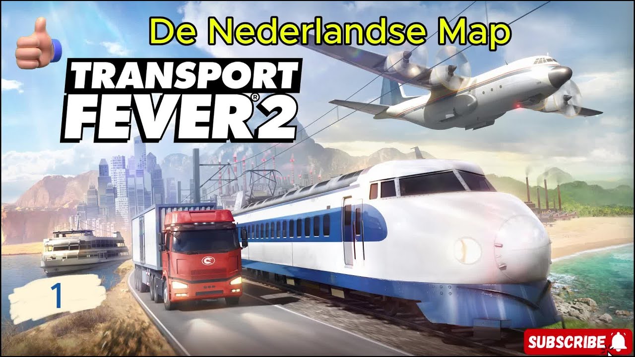 Transport Fever 2 De Nederlandse Map Het begin van een mooi Transport Bedrijf