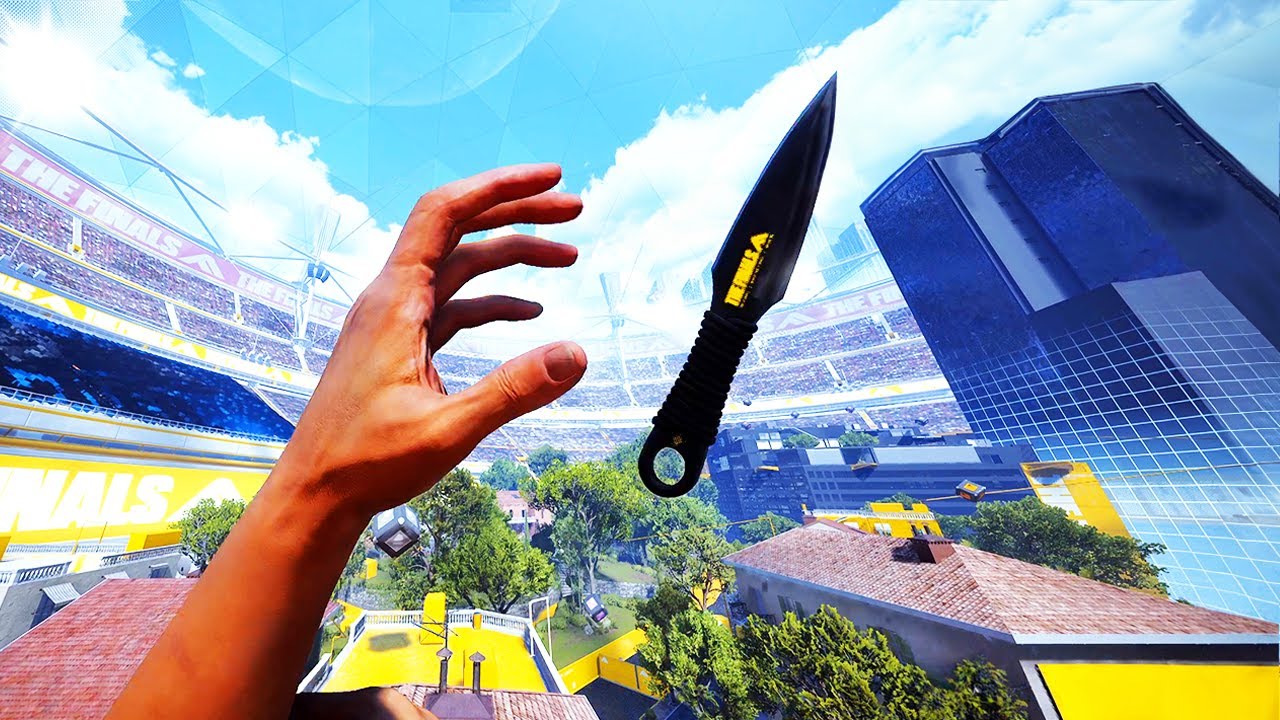 I have mastered the THROWING KNIVES in THE FINALS