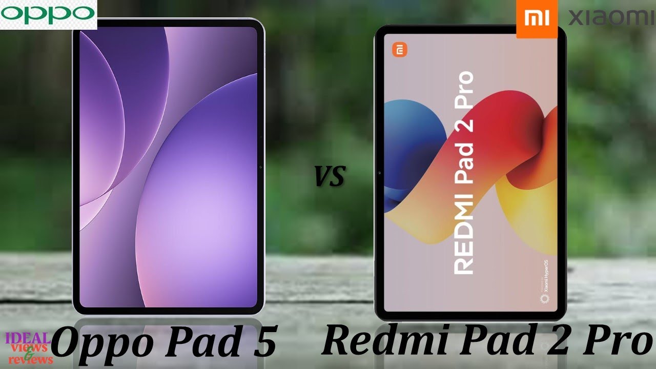 Oppo Pad 5 против Redmi Pad 2 Pro