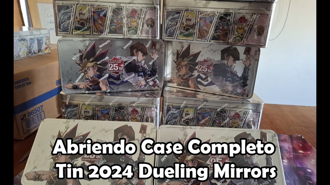 Unboxing case de Mega Tin 2024 Dueling Mirrors Yu-Gi-Oh!