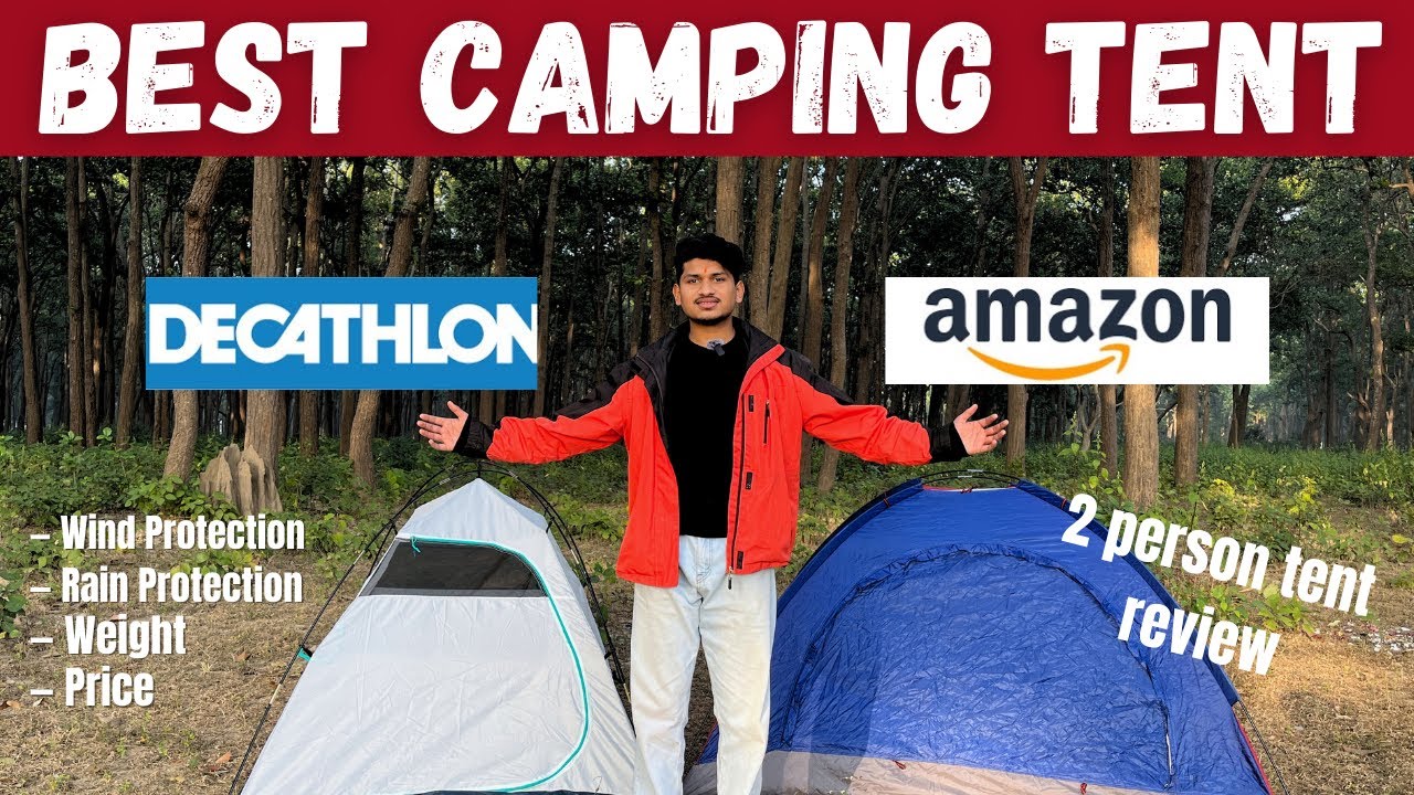 Best tent for camping🏔️|| MH 100 vs Amazon Tent || Camping in India