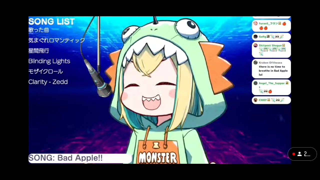 Pikamee sing Bad Apple!!