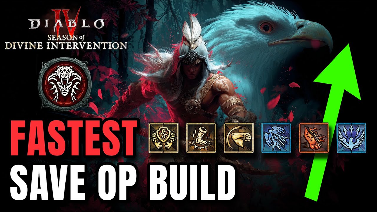 FASTEST SAVE OP BUILD to play in Season 11 Diablo 4