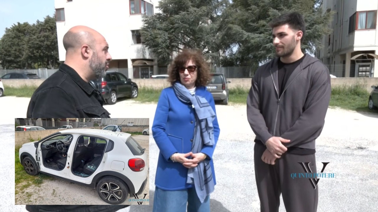 Rubano due sportelli dall'auto, Carmela e il risveglio da incubo: 