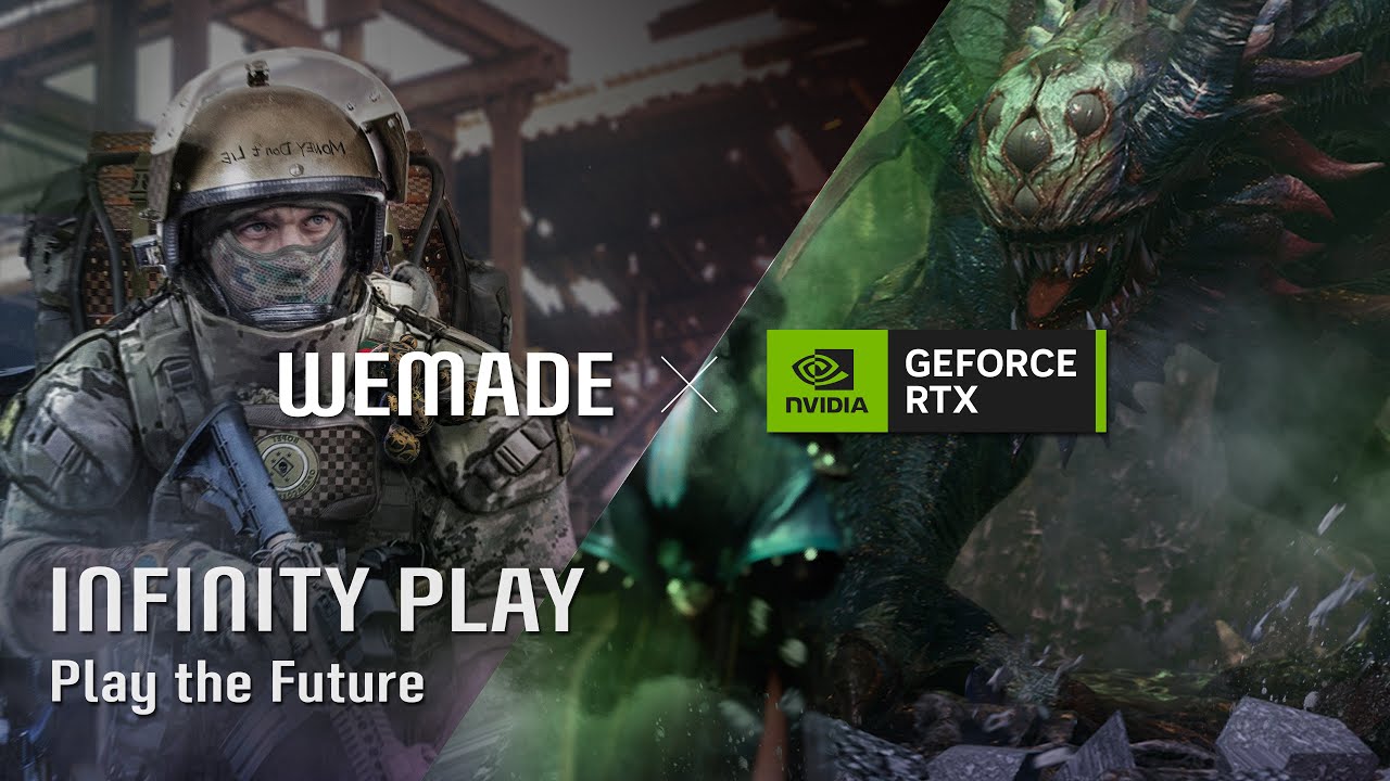 Unleash the Future of Gaming with Infinity Play : A New Gaming Paradigm with WEMADE x NVIDIA