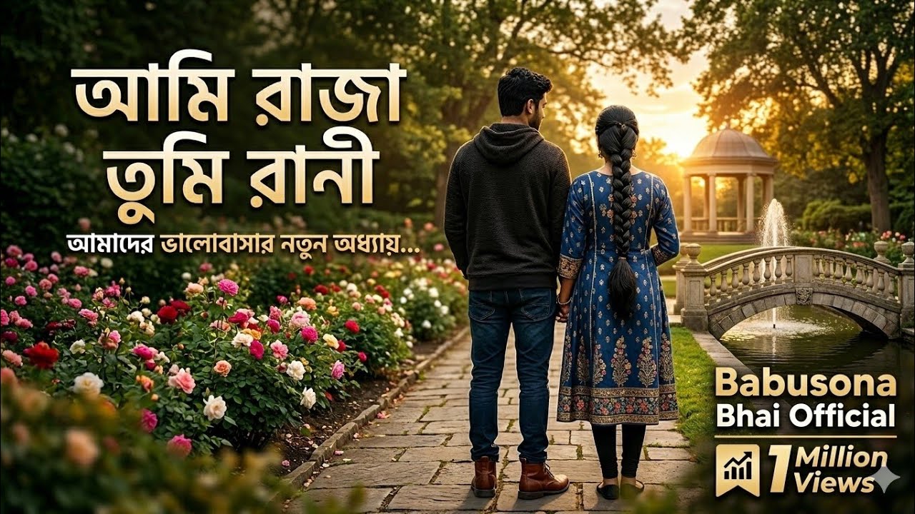 ​Ami Raja Tumi Rani | আমি রাজা তুমি রানী - Official Music Video | Babusona Bhai Official