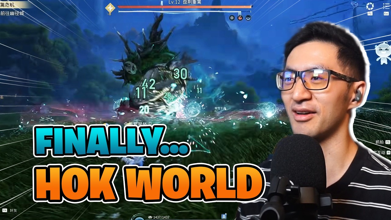 Assassin Dave reaguje na HOK: World gameplay #hok #honorofkings
