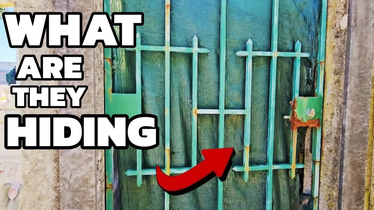 Shocking Footage Inside No Access Mausoleums.